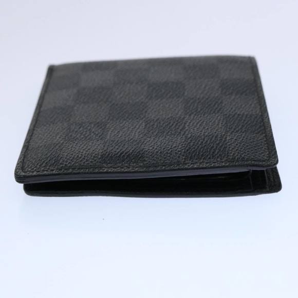 LOUIS VUITTON Damier Graphite Portefeuille Marco Wallet N62664 LV Auth bs10891 - Picture 4 of 16